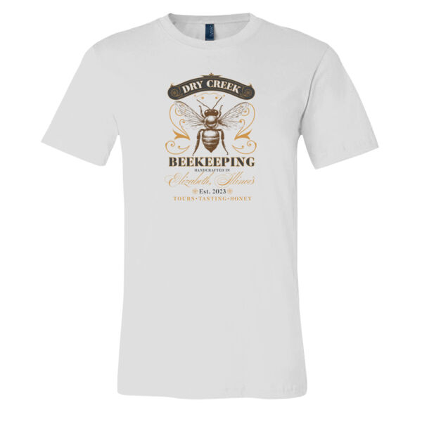 Dry Creek Honey Handcrafted in Elizabeth, Illinois  T-Shirt Thumbnail