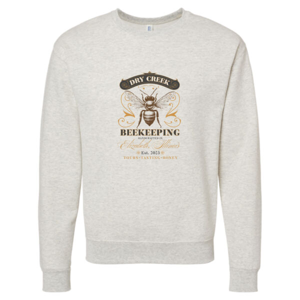 Dry Creek Honey Handcrafted in Elizabeth, Illinois NuBlend Sweatshirt Thumbnail